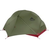 MSR Hubba Hubba NX 2-Person Backpacking Tent Olijfgroen/rood