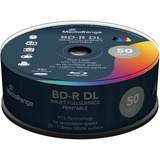 MediaRange  BD-R Dual Layer 50 GB blu-ray media 6x, 25 stuks, bedrukbaar