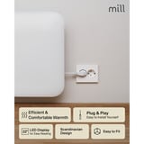 Mill Steel paneelverwarming IB250, 250 Watt convector Wit