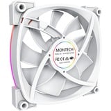 Montech AX140 fan PWM RGB case fan Wit, 140 x 140 x 25 mm