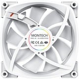 Montech AX140 fan PWM RGB case fan Wit, 140 x 140 x 25 mm