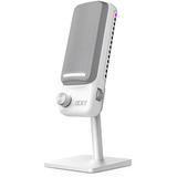 NZXT Capsule Elite microfoon Wit, RGB, USB-C