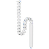 Neomounts ADS06-133WH Kabelgeleider - schroefbevestiging - universeel kabelgeleiding Wit