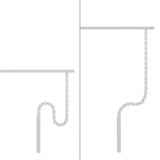 Neomounts ADS06-133WH Kabelgeleider - schroefbevestiging - universeel kabelgeleiding Wit