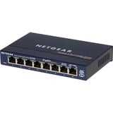 Netgear GS108GE, 3 pack switch Blauw, Retail