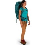 Osprey Renn 50 rugzak Donkergroen, 50 Liter, One Size, Cascade Blue/Melon Orange