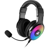 Sharkoon RUSH ER40 gaming headset Zwart, Pc, PlayStation 3, PlayStation 4, PlayStation 5