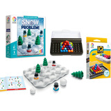 SmartGames Snow Problem + IQ Puzzler Pro Bundel Denkspel Nederlands, 1 speler, Vanaf 6 en 8 jaar, 80 + 120 opdrachten