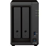 Synology DS723+ incl. 2x Seagate Ironwolf 4 TB harde schijf nas Zwart, 2x LAN, 1x USB 3.2 Gen 1
