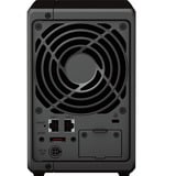 Synology DS723+ incl. 2x Seagate Ironwolf 4 TB harde schijf nas Zwart, 2x LAN, 1x USB 3.2 Gen 1