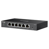 TP-Link Omada ES206GP switch Zwart, 4x PoE+