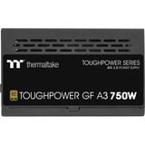 Thermaltake Toughpower GF A3 Gold 750W - TT Premium Edition voeding  Zwart, 4x PCIe, 12VHPWR, Kabelmanagement