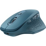 Trust OZAA Oplaadbare draadloze muis Blauw, 800 - 2400 dpi