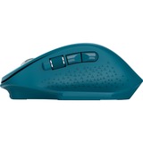 Trust OZAA Oplaadbare draadloze muis Blauw, 800 - 2400 dpi