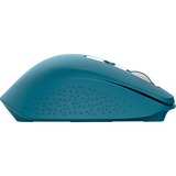 Trust OZAA Oplaadbare draadloze muis Blauw, 800 - 2400 dpi