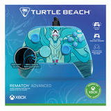 Turtle Beach Rematch Geavanceerde Bedrade Controller Blue Kitsune, Xbox serie X|S, Xbox One, Pc