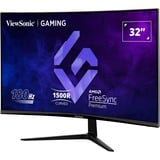 ViewSonic VX3218-PC-MHD 32" curved gaming monitor Zwart, 2x HDMI, 1x DisplayPort, 180 Hz