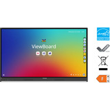 ViewSonic ViewBoard IFP8653 86" 4K Interactive Display Zwart, 4x HDMI-in, 1x HDMI-out, DisplayPort, USB-A, USB-C, Touch
