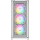 XYZ PC Gear Airone 300-X Mesh midi tower behuizing Wit | 1x USB-A | 1x USB-C | Tempered Glass