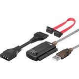 goobay SATA HDD/SSD Adapter Zwart, 75 cm