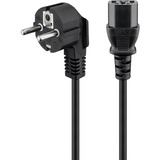goobay Voedingskabel 1,5 m Zwart