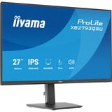iiyama ProLite XB2793QSU-B1 27" monitor Zwart (mat), HDMI, DisplayPort, USB, Audio