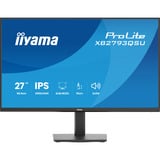 iiyama ProLite XB2793QSU-B1 27" monitor Zwart (mat), HDMI, DisplayPort, USB, Audio
