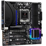 ASRock B650M PG Riptide socket AM5 moederbord Zwart, RAID, 2.5 Gb-LAN, Sound, µATX