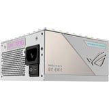 ASUS ROG Loki SFX-L Platinum modulaire 850 watt voeding  Wit, 1x 12V-2x6, 3x PCIe