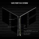 ASUS TUF Gaming A16 Advantage Edition FA617NTR-RL031W 16"  gaming laptop Beige | R7 7435HS | RX 7700S | 16 GB | 512 GB SSD