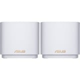 ASUS ZenWiFi XD5 - 2 stuks router Wit, mesh Wi-Fi