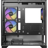 Antec CX500M ARGB mini tower behuizing Zwart | 2x USB-A | 1x USB-C | Tempered Glass