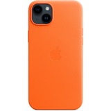 Apple Leren hoesje met MagSafe voor iPhone 14 Plus - Oranje telefoonhoesje Oranje