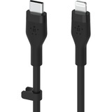 Belkin BOOSTCHARGE Flex USB-C-kabel met Lightning-connector Zwart, 1 m