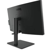 BenQ DesignVue PD2706U 27" 4K Ultra HD monitor Zwart, 1x DisplayPort, 1x HDMI, 2x USB-C, 3x USB-A