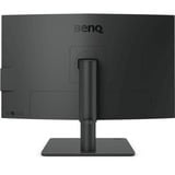 BenQ DesignVue PD2706U 27" 4K Ultra HD monitor Zwart, 1x DisplayPort, 1x HDMI, 2x USB-C, 3x USB-A