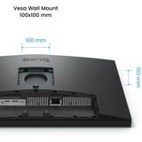 BenQ  27" 4K UHD monitor Zwart