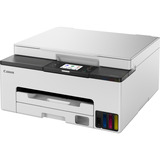 Canon MAXIFY GX1051-kleureninkjetprinter met navulbare MegaTank all-in-one inkjetprinter Wit, Printen, kopiëren, scannen, Wi-Fi