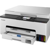 Canon MAXIFY GX1051-kleureninkjetprinter met navulbare MegaTank all-in-one inkjetprinter Wit, Printen, kopiëren, scannen, Wi-Fi