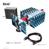 Club 3D Gecertificeerde Ultra High Speed HDMI 2.1 kabel Zwart, 3 meter, 8K