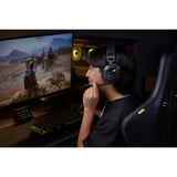 Corsair HS80 v2 MAX Wireless over-ear gaming headset Zwart/grijs, 2,4 GHz / Bluetooth, PlayStation, Switch, Smartphone, Pc