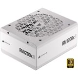 Corsair RM1200x SHIFT modulaire 1200 watt voeding  Wit, 1x 12V-2x6, 6x PCIe