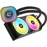 Corsair iCUE LINK H100i LCD Liquid CPU Cooler waterkoeling Zwart