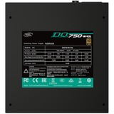 DeepCool DQ750-M-V2L 750W voeding  Zwart, 4x PCIe, Kabel-Management