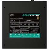 DeepCool DQ750-M-V2L 750W voeding  Zwart, 4x PCIe, Kabel-Management