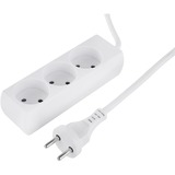 Diverse Q-Link stekkerdoos 3-voudig Wit
