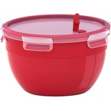 Emsa Clip & Micro vershoudbakje 2,6 L doos Rood, rond