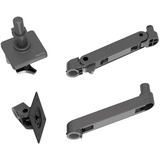 Ergotron LX Pro Desk Monitor Arm monitorarm Donkergrijs