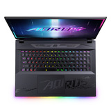 GIGABYTE AORUS MASTER 18 BZHC6EED65SP 18"  gaming laptop Zwart | Core Ultra 9 275HX | RTX 5090 | 32 GB | 1 TB + 1 TB SSD