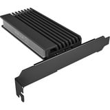 ICY BOX IB-PCI214M2-HSL adapter Zwart